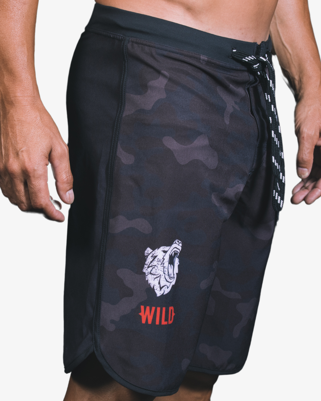 Pantalones cortos de hombre CAMO NEGRO