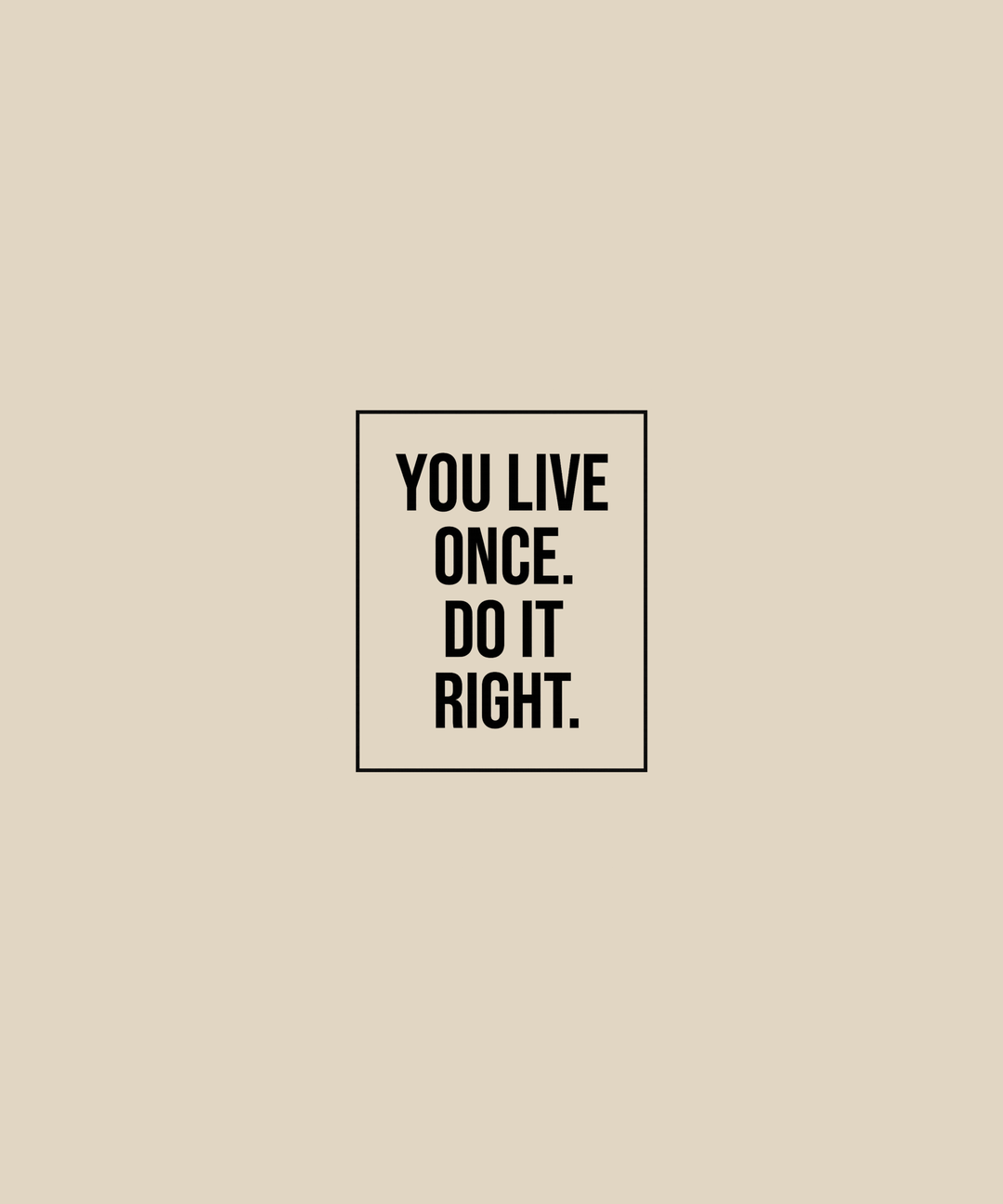 MOVE.EASY - LIFE. Crop Hoodie | Sand