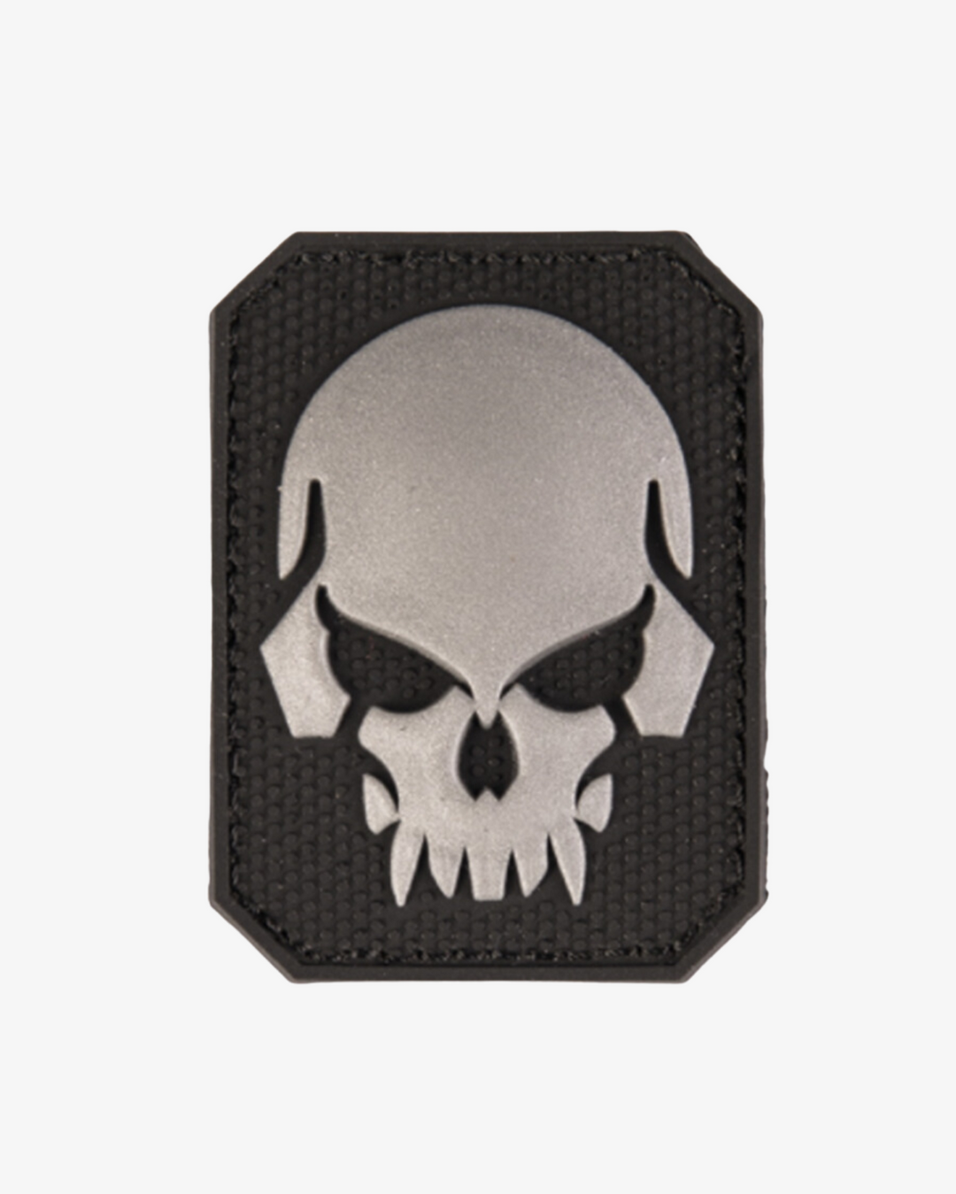 PVC Skull Patch | Black