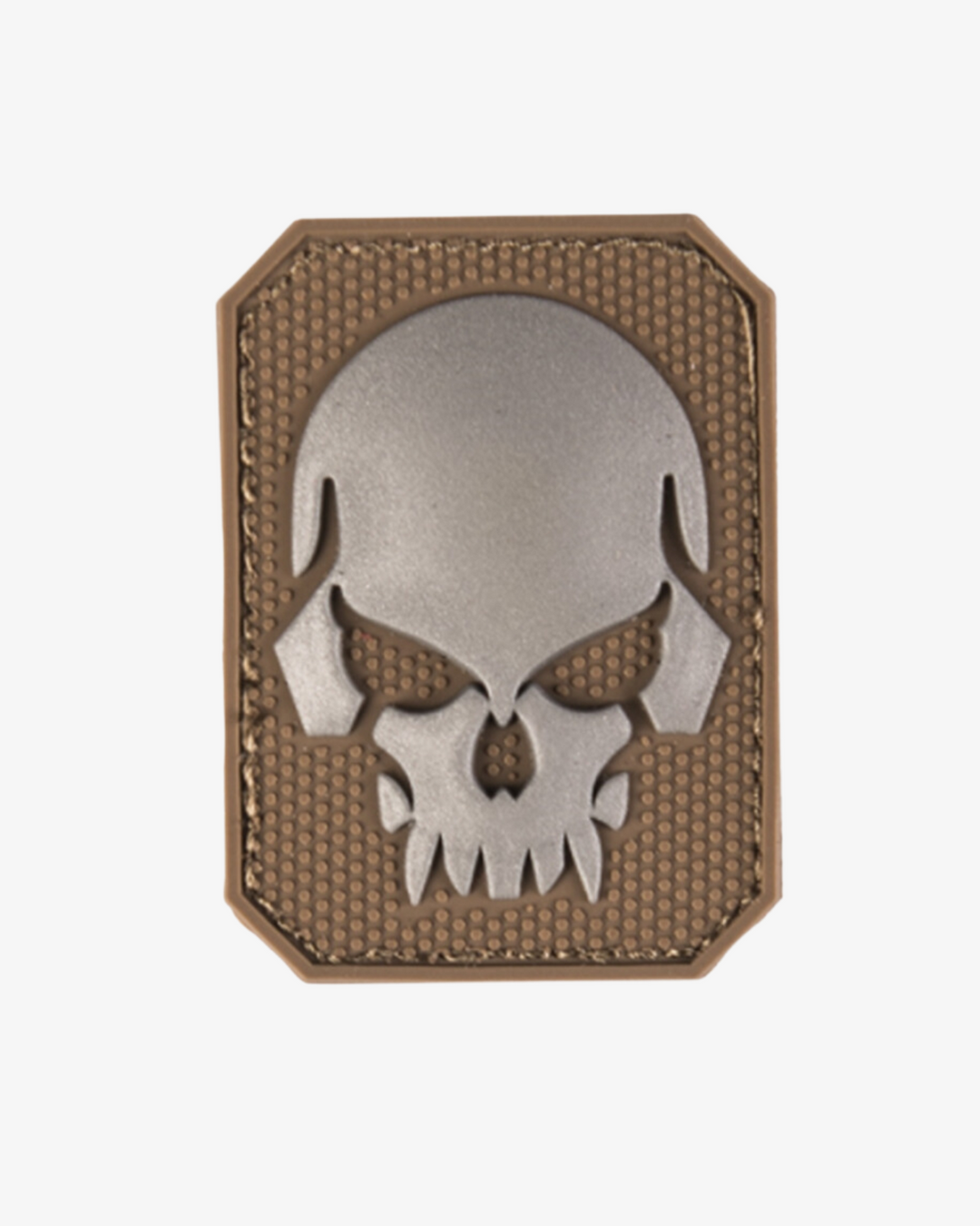 PVC Skull Patch | Dark Coyote