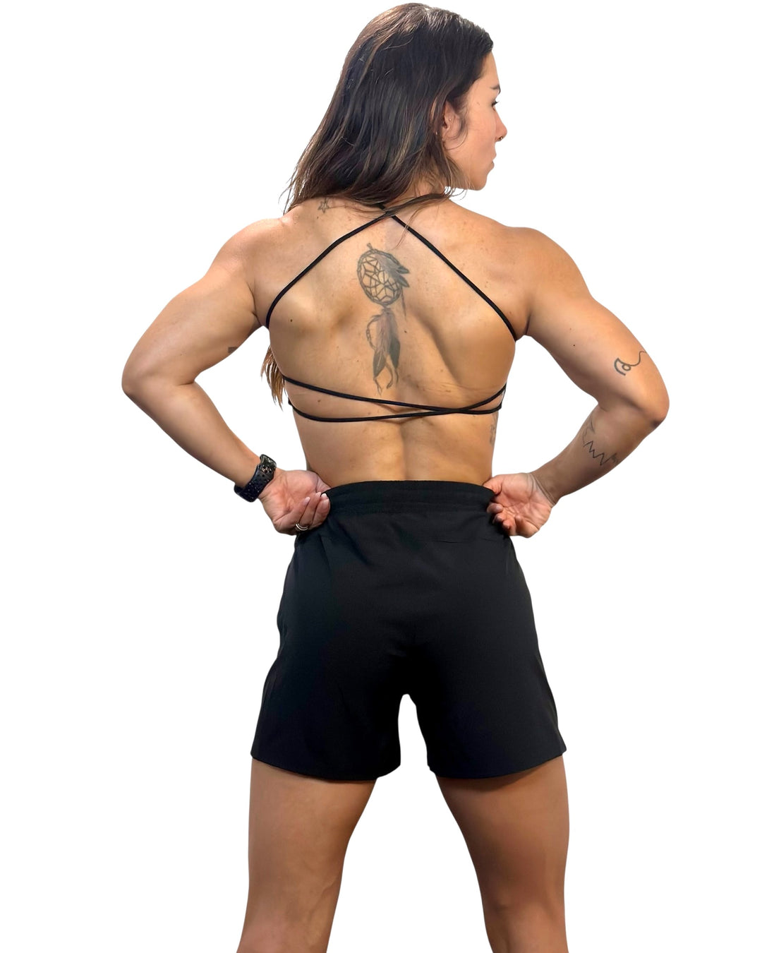 Calções RUNFAST False Grip  | Black