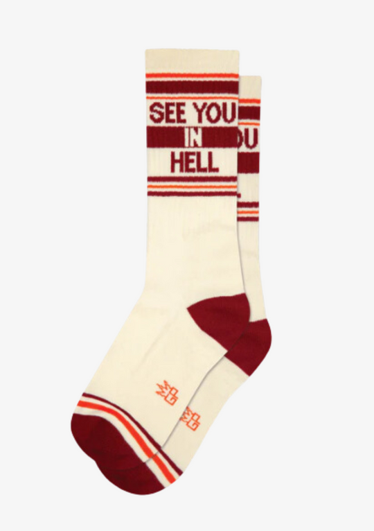 See You in Hel - Unisex Gym Socs
