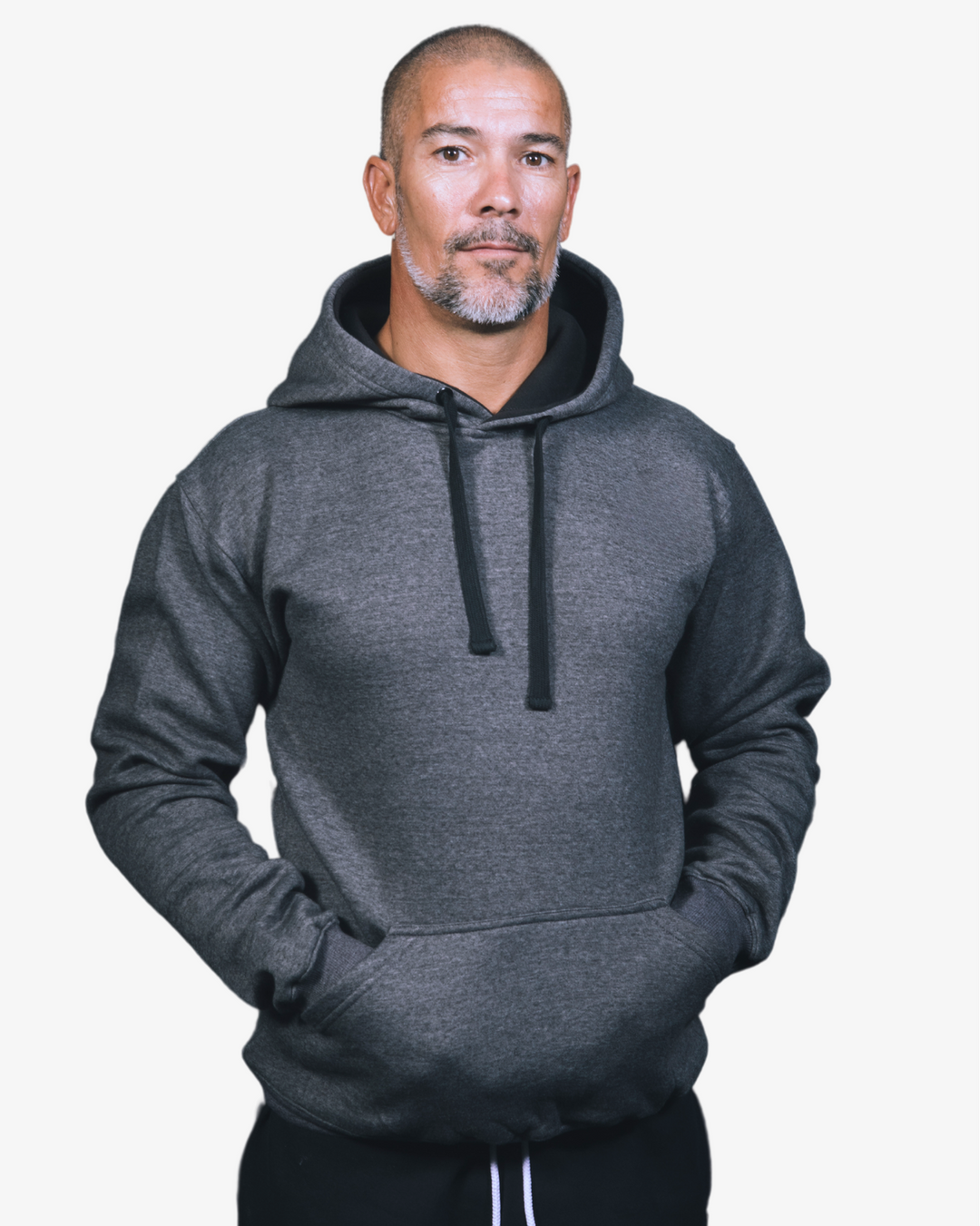SUDADERA CON CAPUCHA Gris Acero