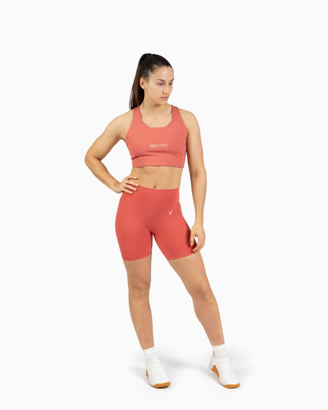 SHORTS VELITES HOLO MEDIUM RASPBERRY FRENTE MODEL