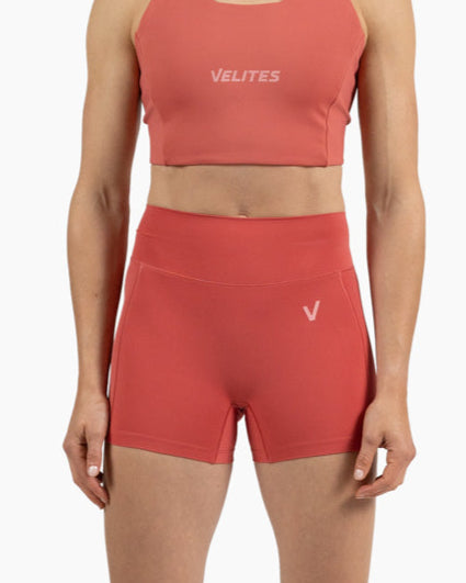 Pantalón corto deportivo Velites HOLO - Frambuesa