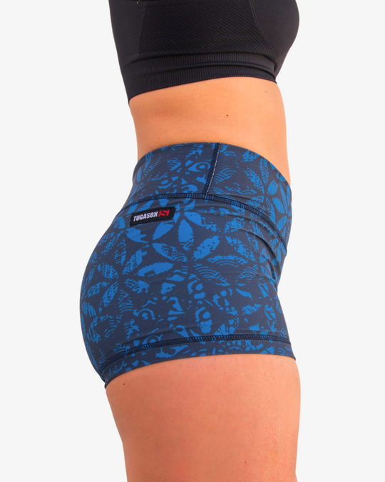 BLUE TALES Sports Shorts | Squat & Lift