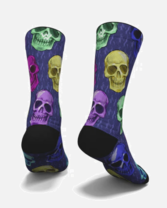 Meias Desportivas COLOR SKULLS