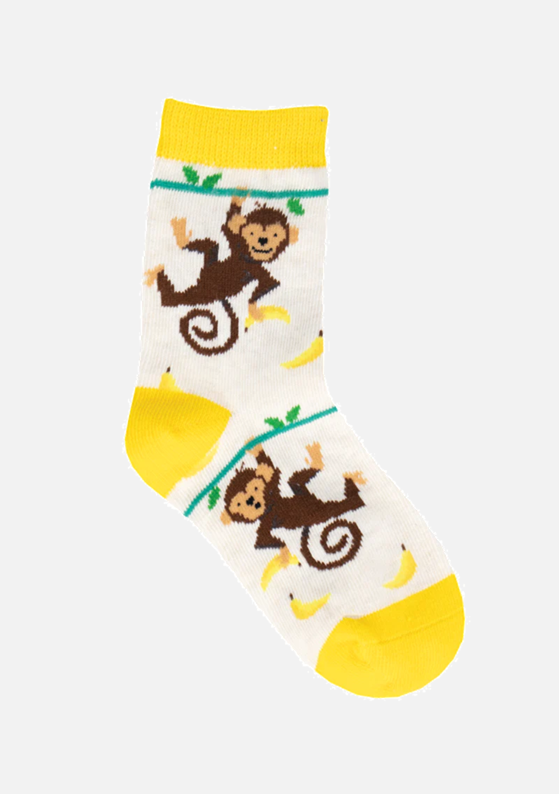 Lil Monkey KIDS Socks (2-4 years)