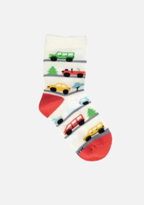 Beep, Beep, Vroom - Kids Socks (2-4 years)