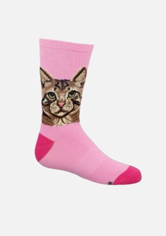 Purrfect portrait - Junior socks (7-10 years)