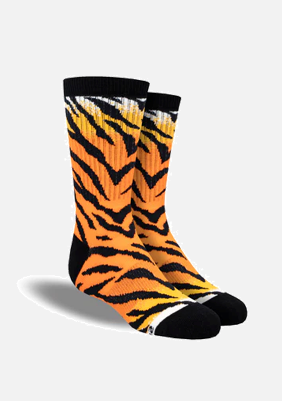 CHILDREN'S Tiger stripes socks (7-10 years)
