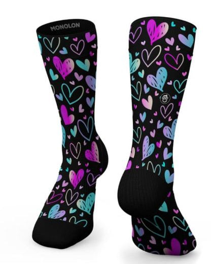 Love is Love - Meias unissexo desportivas da Monolon
