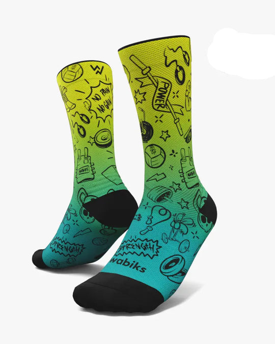 meias para correr wabiks na tugasox