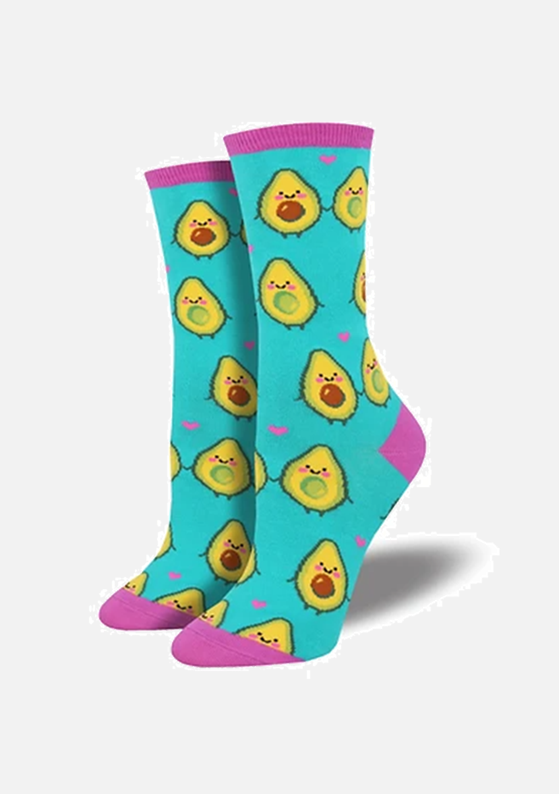 WOMEN'S Socks You Guac my world (Tea)
