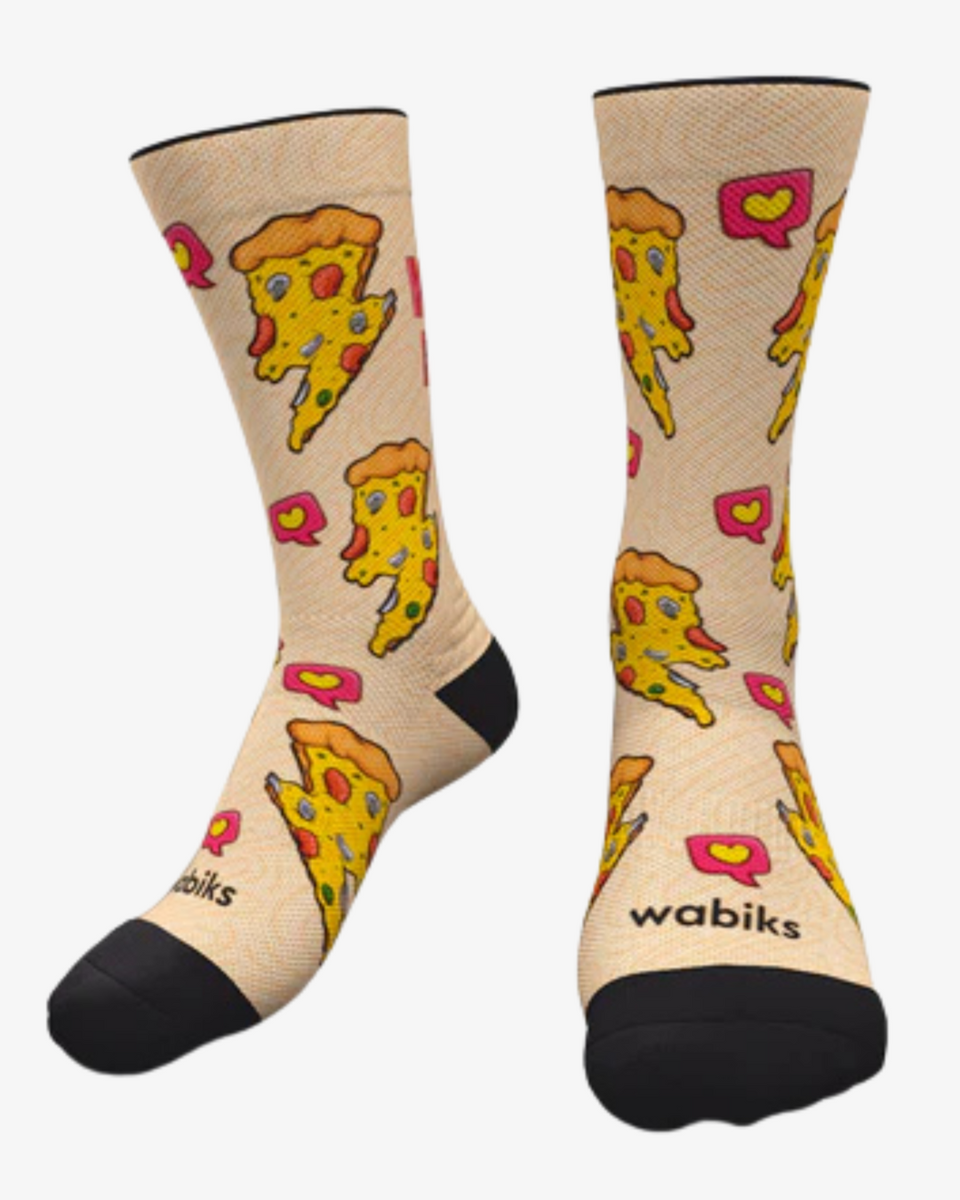 meias love pizza da wabiks