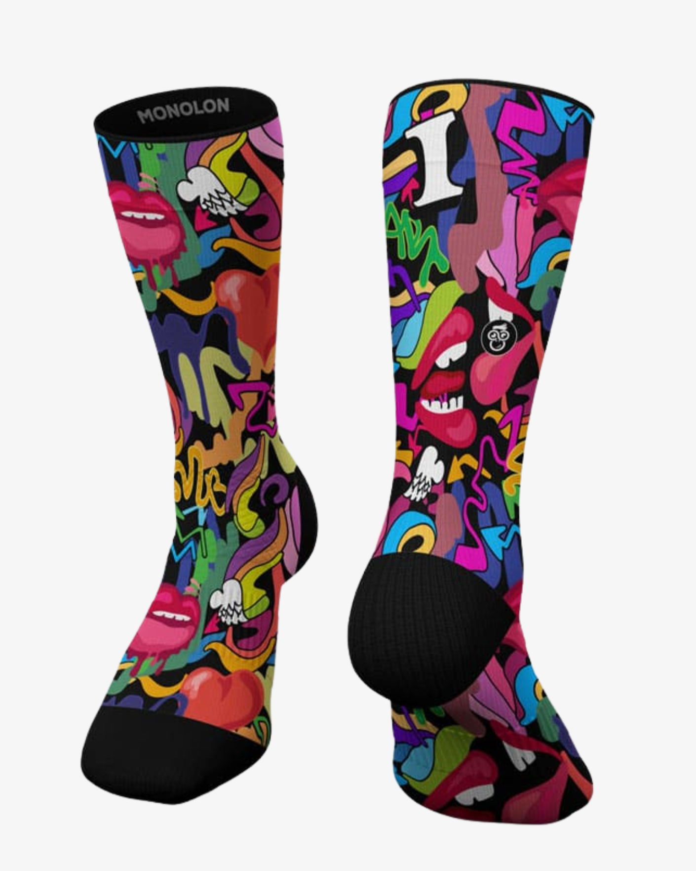 meias para treinar, correr ou ciclismo Desire