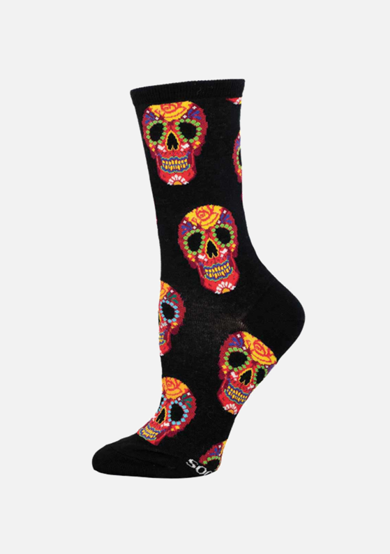 Meias FEMININAS Dia de los muertos