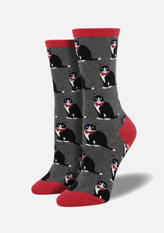 Meias FEMININAS Tuxedo Cats