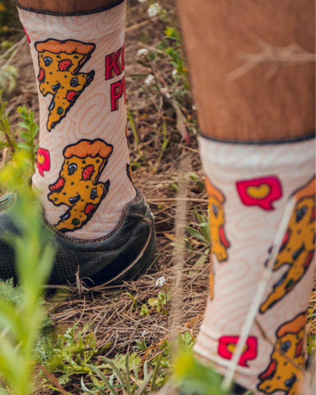 LOVE PIZZA Sports Socks