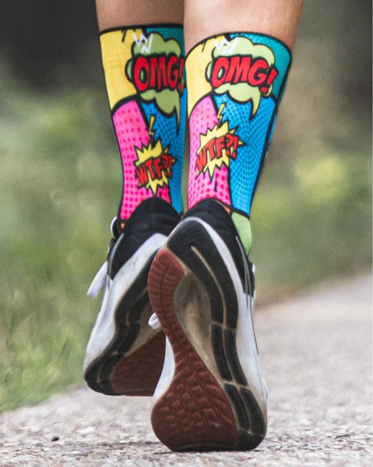 Calcetines de cómic unisex