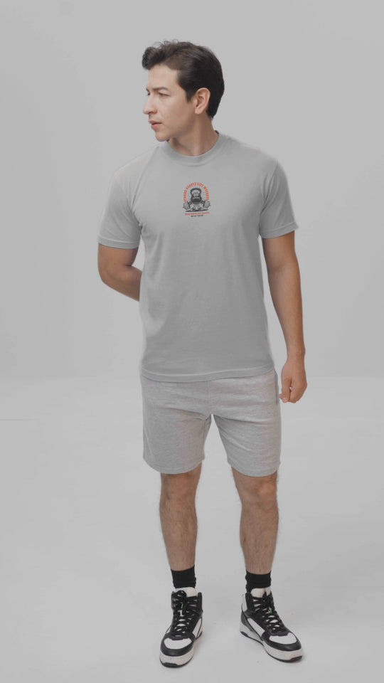 T-Shirt STRONG PEOPLE | Light grey