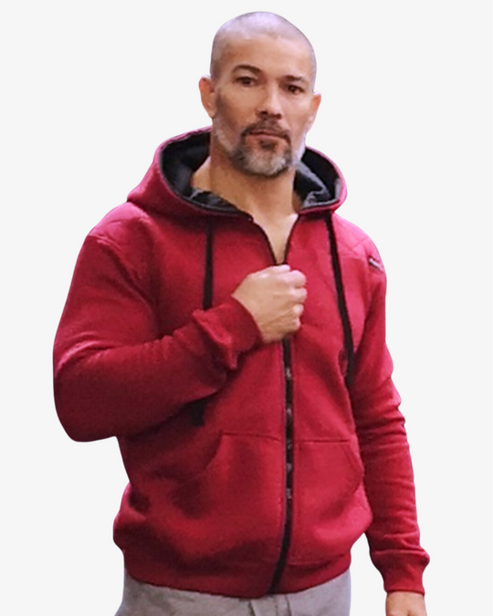 red rush HOODIE MASCULINO LATERAL