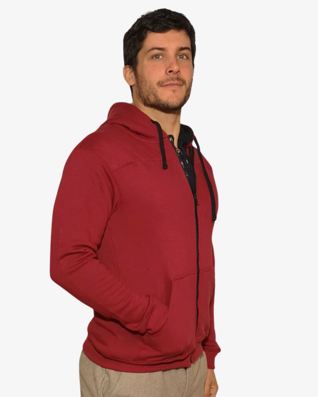 red rush HOODIE MASCULINO LATERALFRENTE