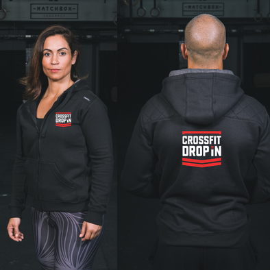 Casacos Unisexo - CrossFit Drop In | Unisex Full zipper hoodies - CrossFit Drop In