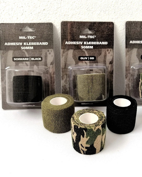 Cinta Autoadhesiva MIL-TEC Negra