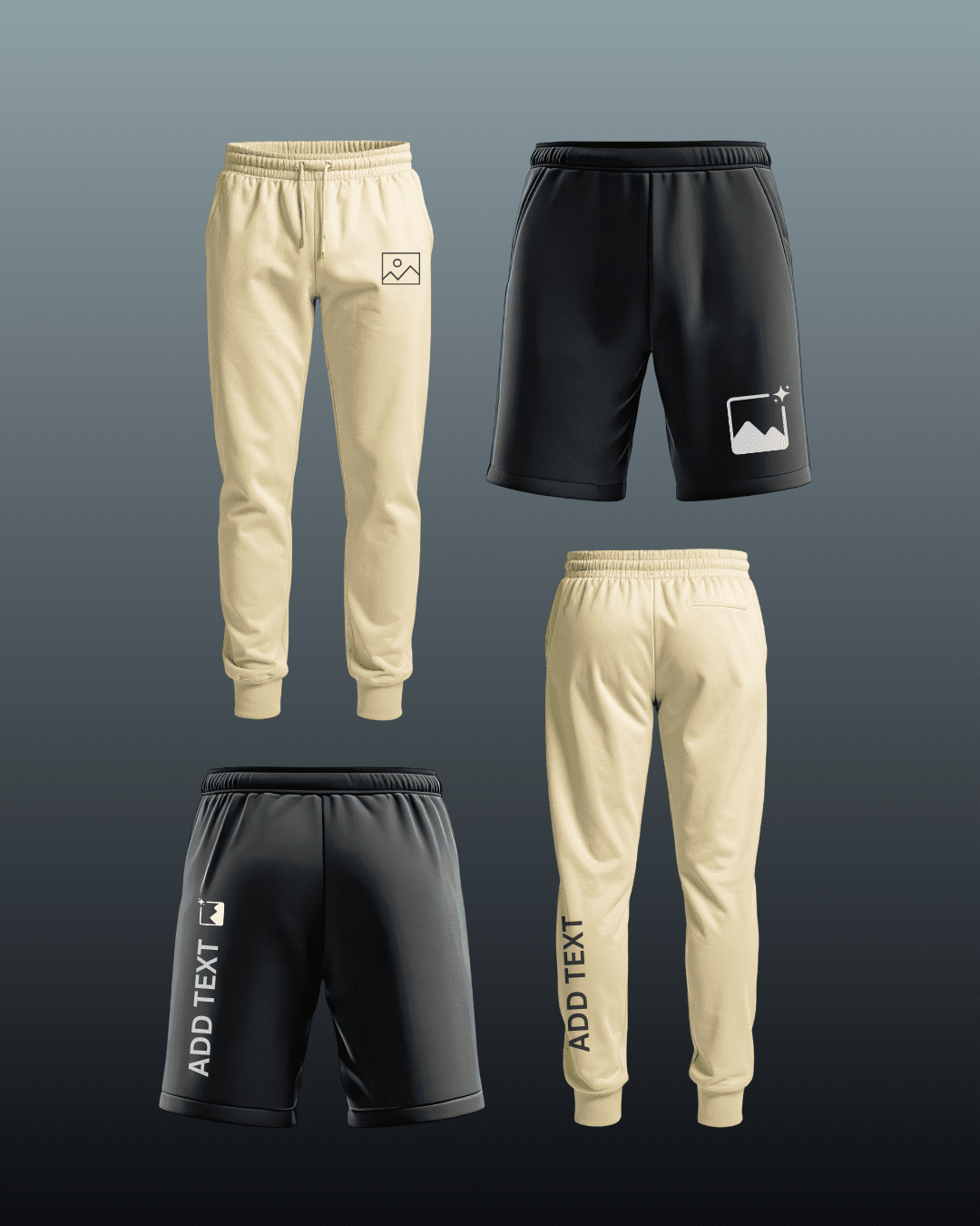 Calças personalizadas - TugaSox Fitness Store