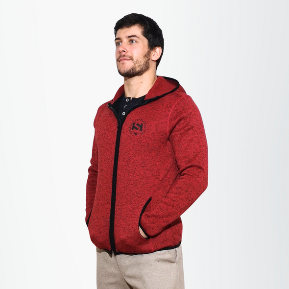 Artic Fire hoodie  - Unissexo com fecho | Artic Fire Hoodie - Unisex Zip-Up hoodie