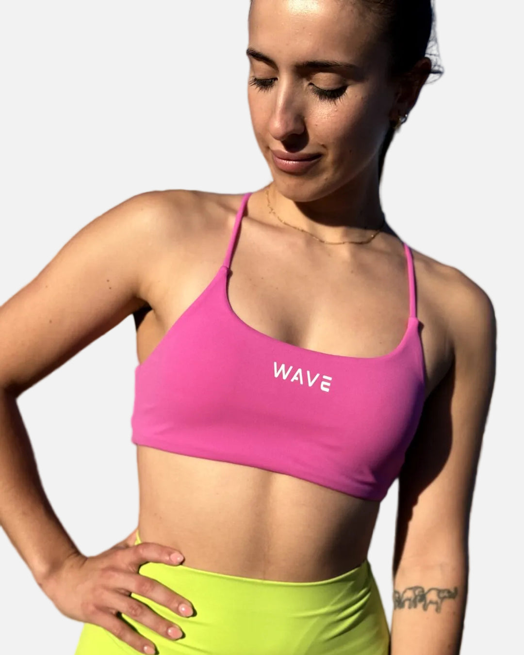 Bra Wave Fitness Más palomas Fucsia