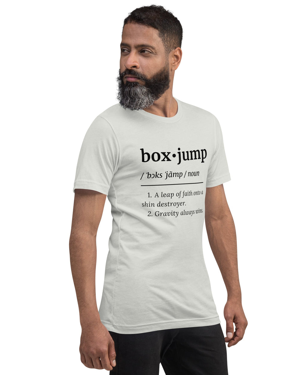 Box Jump Definition Unisex Tee light 