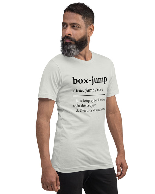 Box Jump Definition Unisex Tee light 