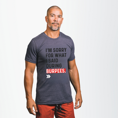 Curse - Burpees! - T-shirt masculina Navy Blue