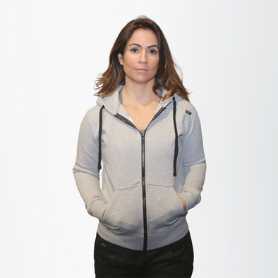 Glacier  - Hoodie unissexo com fecho | Glacier - Unisex full zipper hoodie
