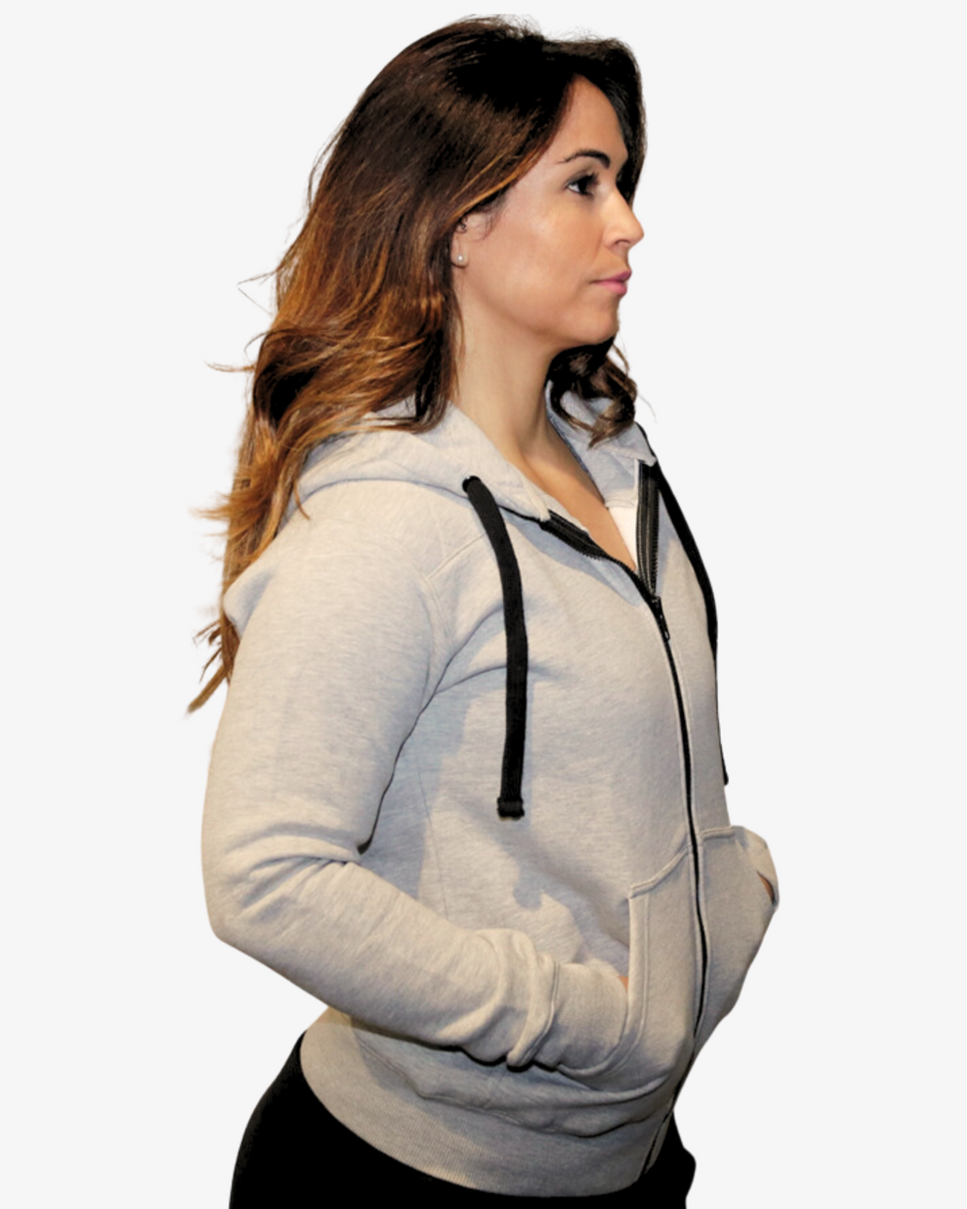 GLACIER HOODIE FEMIINO LATERAL DIREITA