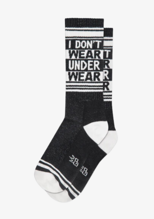 Meias UNISSEXO I don't wear underwear