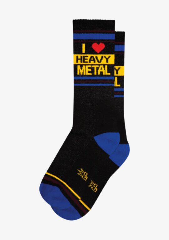 Meias UNISSEXO I love heavy metal