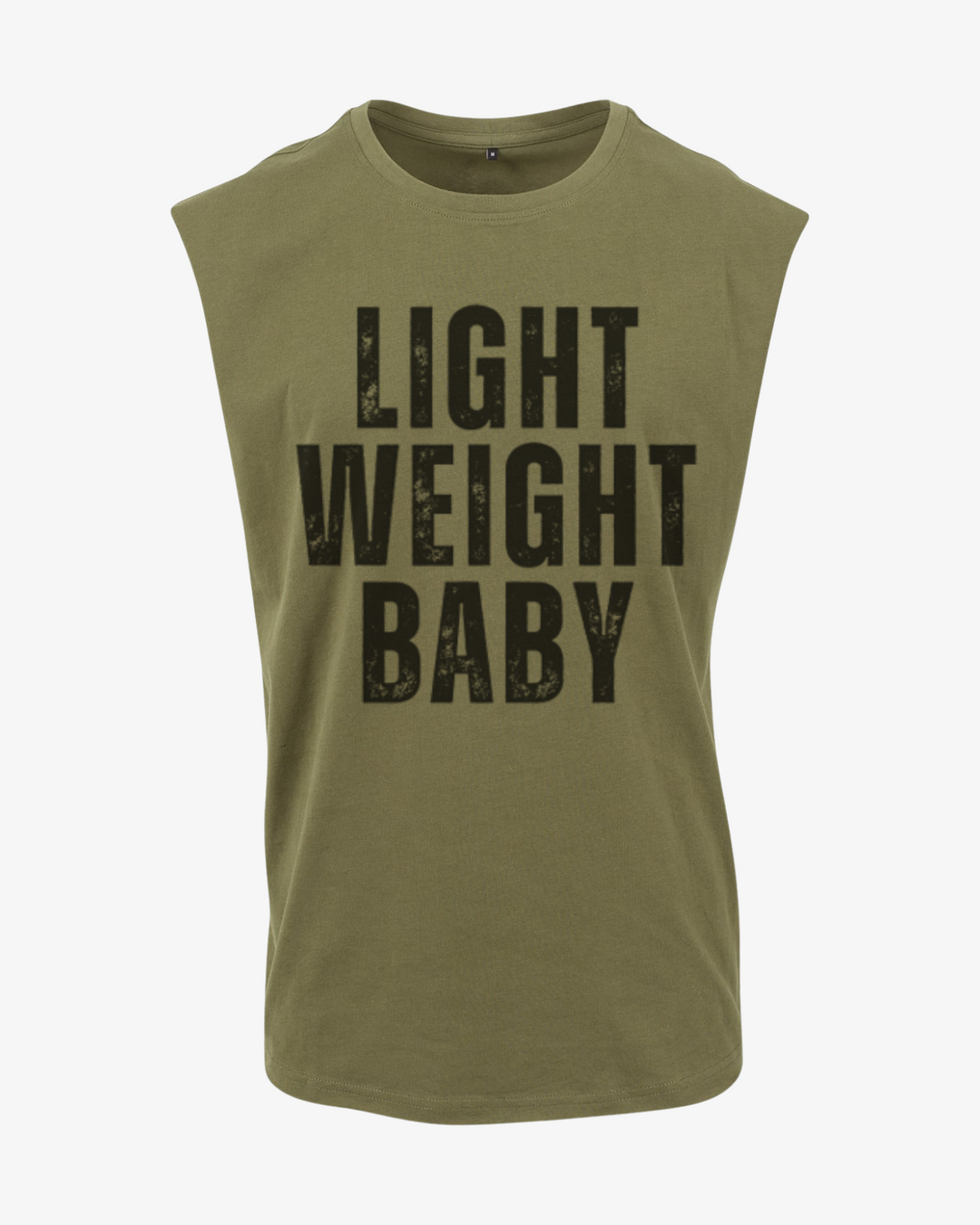 T-SHIRT SEM MANGAS OLIVE LIGHT WEIGHT BABY