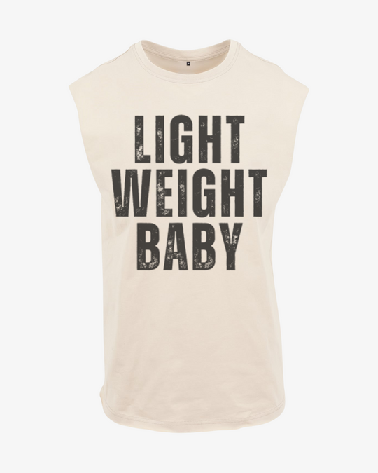 LIGHT WEIGHT BABY T-SHIRT SEM MANGAS SAND