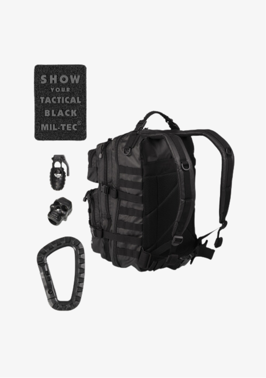 Mochila Mil-Tec 36 Litros TACTICAL Black