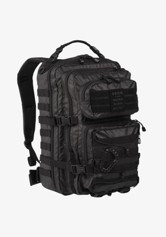 Mochila Mil-Tec 36 Litros TACTICAL Black
