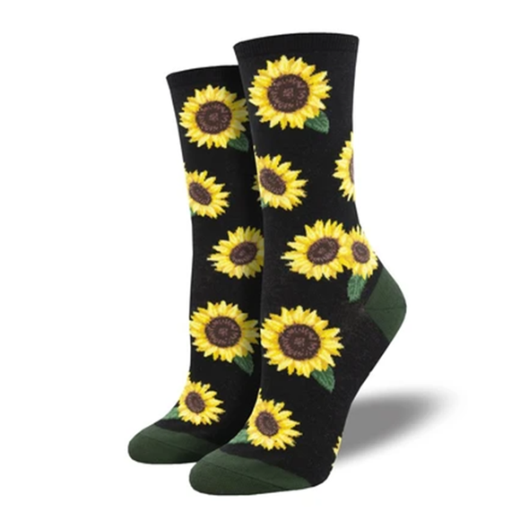 More Blooming- Ladies Crew socks