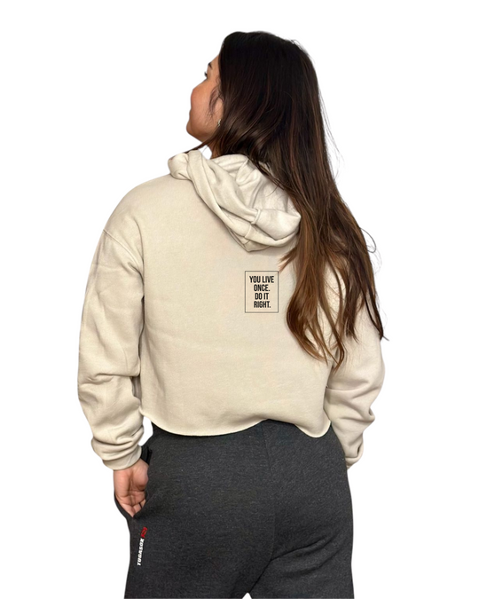 Crop Hoodie Move Easy - LIFE.