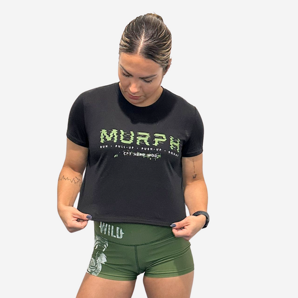 Murph Hero Wod - Crop T-shirt