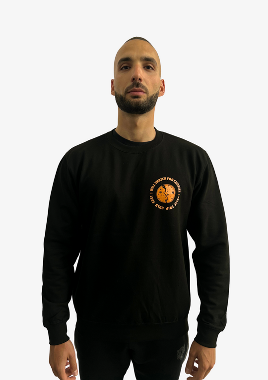 Sweatshirt SNATCH FOR COOKIES – Preto