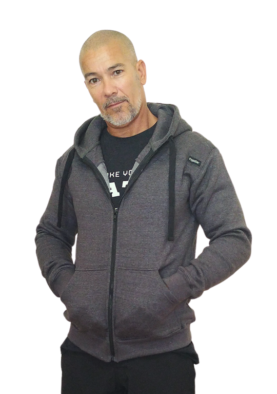 ZIP HOODIE Storm Grey