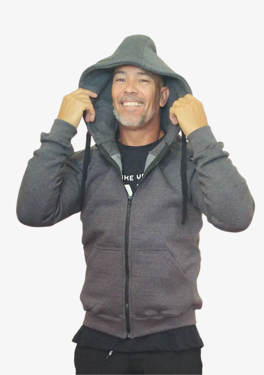 ZIP HOODIE Storm Grey