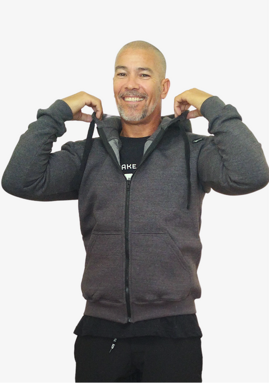 ZIP HOODIE Storm Grey